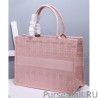 UK Christian Dior Small Dior Book Tote Bag Pink