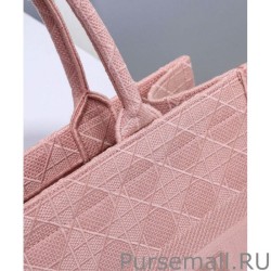 UK Christian Dior Small Dior Book Tote Bag Pink