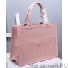 UK Christian Dior Small Dior Book Tote Bag Pink