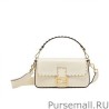 Copy Fendi Baguette Leather Bag 8BR600 Cream