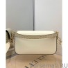 Copy Fendi Baguette Leather Bag 8BR600 Cream