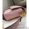 Fashion Fendi Baguette Leather Bag 8BR600 Pink