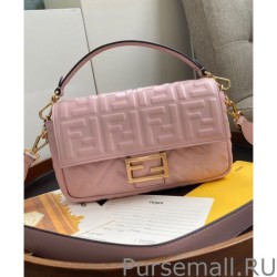 Fashion Fendi Baguette Leather Bag 8BR600 Pink