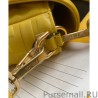Copy Fendi Baguette Leather Bag 8BR600 Yellow
