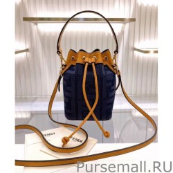 Luxury Mon Tresor denim mini bag Blue