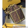 Top Quality Mon Tresor Roma Amor fabric mini bag Yellow