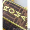 Top Quality Mon Tresor Roma Amor fabric mini bag Yellow