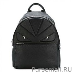 Wholesale Fendi Backpack Bagbugs 7VZ012 Black