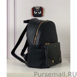 Luxury Fendi Backpack Black