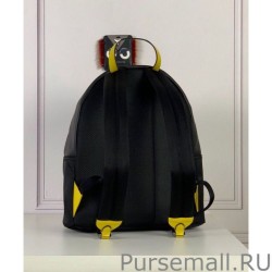 1:1 Mirror Fendi Bag Bugs Backpack Black