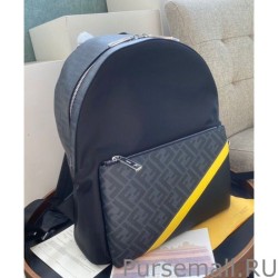 Top Quality Fendi Nylon Backpack 7VZ042 Gray