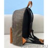 High Fendi Fabric Backpack 7VZ042 Coffee