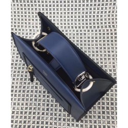 Fashion Runaway Small Leather Bag 8BH3442 Dark Blue