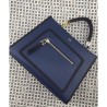 Fashion Runaway Small Leather Bag 8BH3442 Dark Blue