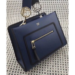 Fashion Runaway Small Leather Bag 8BH3442 Dark Blue