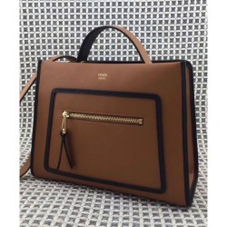 Fashion Runaway Small Leather Bag 8BH3442 Coffee