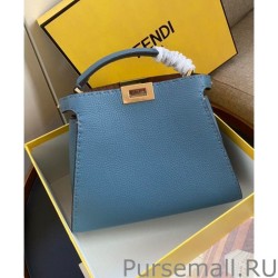 High Quality Peekaboo Iconic Essentially Bag 8BN302 Blue