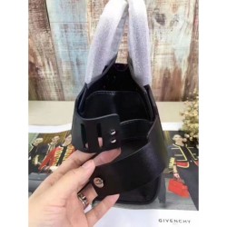 Inspired Givenchy Horizon Bag in Black Smooth Calfskin