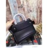 Inspired Givenchy Horizon Bag in Black Smooth Calfskin