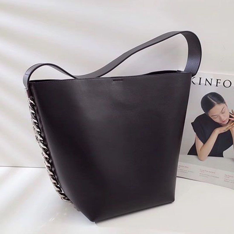 Copy Givenchy Infinity Bucket Bag in Black Calfskin 23081