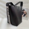 Copy Givenchy Infinity Bucket Bag in Black Calfskin 23081