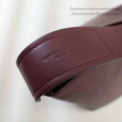 Cheap Givenchy Infinity Bucket Bag in Burgundy Calfskin 23081