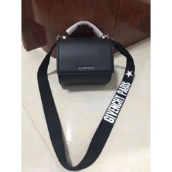 Cheap Givenchy Pandora Box Mini Textured Leather Crossbody Bag