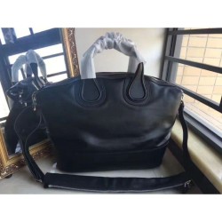 Top Quality Givenchy Stars Debossed Nightingale Bag Black