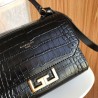 Wholesale Givenchy Eden Mini Crocodile Pattern Bag Black