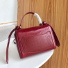 Replicas Givenchy Eden Mini Crocodile Pattern Bag Claret