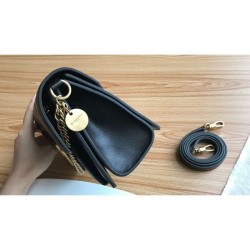 Designer Givenchy GV3 Bag Diamond Quilted Leather Black