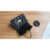 Designer Givenchy GV3 Bag Diamond Quilted Leather Black