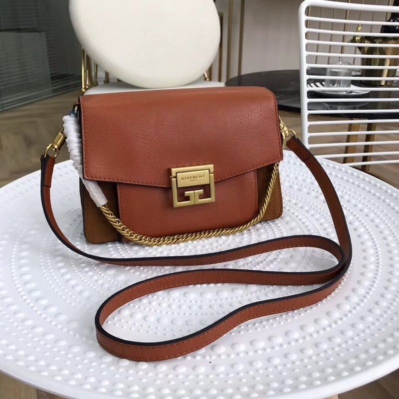 Top Givenchy GV3 Shoulder Bag Brown