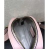 Top GG Marmont Matelasse Leather Belt Bag 476434 Pink