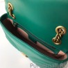 Best GG Marmont Matelasse Mini Bag 443497 Green