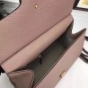 1:1 Mirror GG Marmont leather top handle bag 42189 Pink