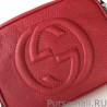 Replica Leather Soho Camera Bag 308364 Red