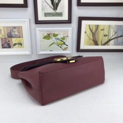 1:1 Mirror GG Marmont Leather Shoulder Bags 401173 Claret