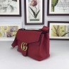 Luxury GG Marmont Leather Shoulder Bags 401173 Red