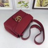 Luxury GG Marmont Leather Shoulder Bags 401173 Red