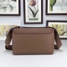 Top Quality GG Marmont Leather Shoulder Bags 401173 Brown