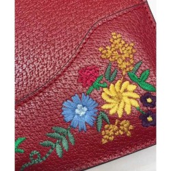 Designer Embroidered small shoulder bag 499617 Red