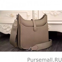 Replicas Hermes Grey Evelyne III PM Bag