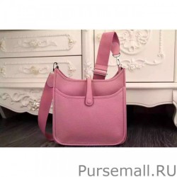 Fashion Hermes Pink Evelyne II TPM And III PM Bag