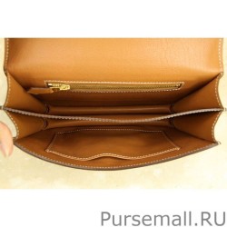 Replicas Hermes Constance Bag In Brown Epsom Leather