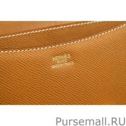 Replicas Hermes Constance Bag In Brown Epsom Leather
