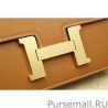 Replicas Hermes Constance Bag In Brown Epsom Leather