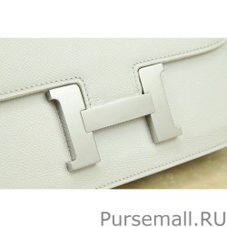 Best Hermes Constance Bag In White Epsom Leather