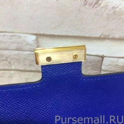 Replica Hermes Constance Elan Bag In Electric Blue Epsom Leather