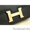 Cheap Hermes Constance Bag In Black Epsom Leather